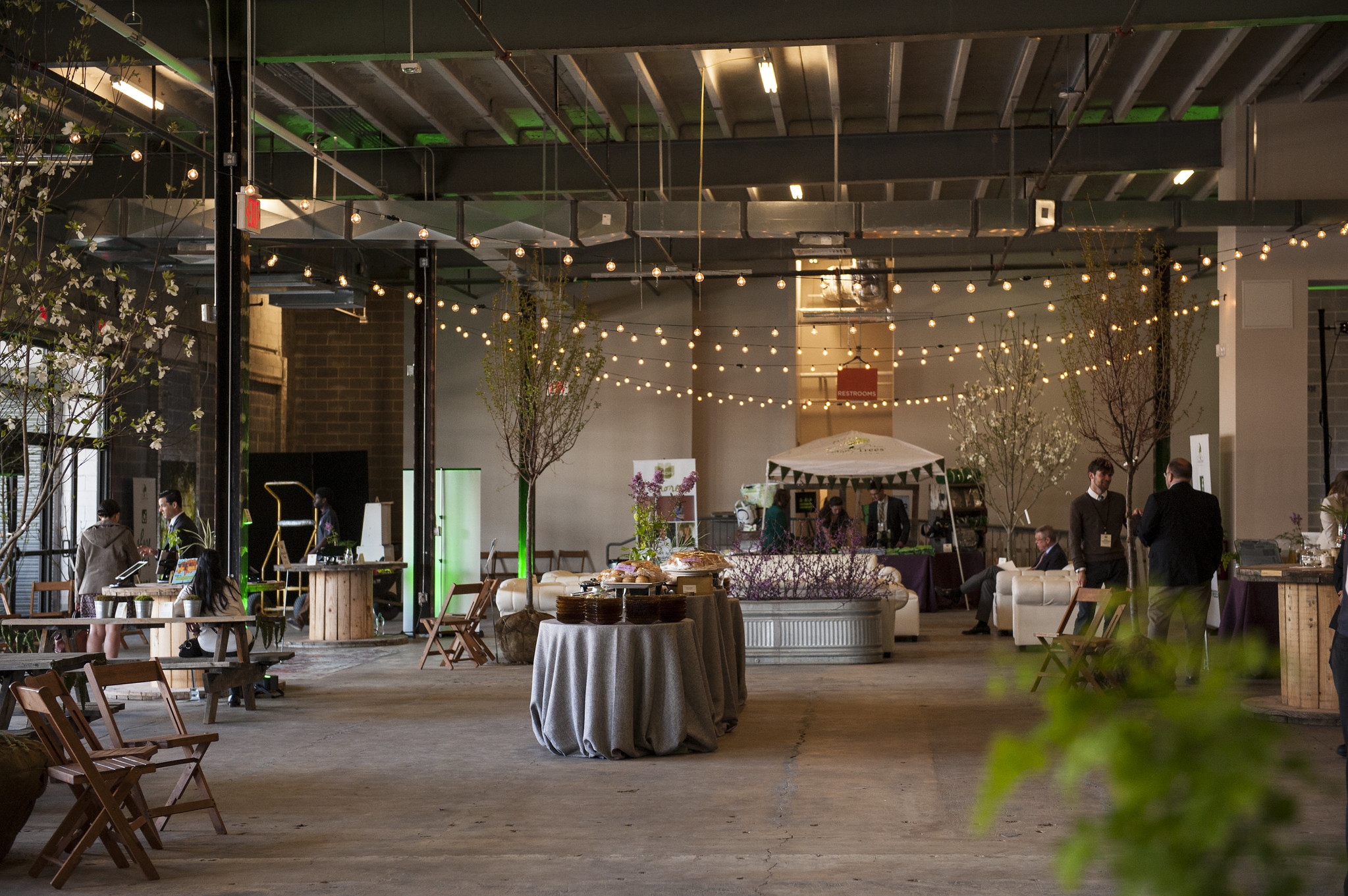 the decorated space at Union Market
