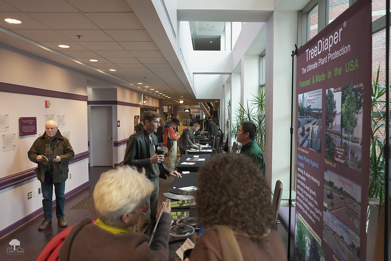 Organizations tabling and showing posters