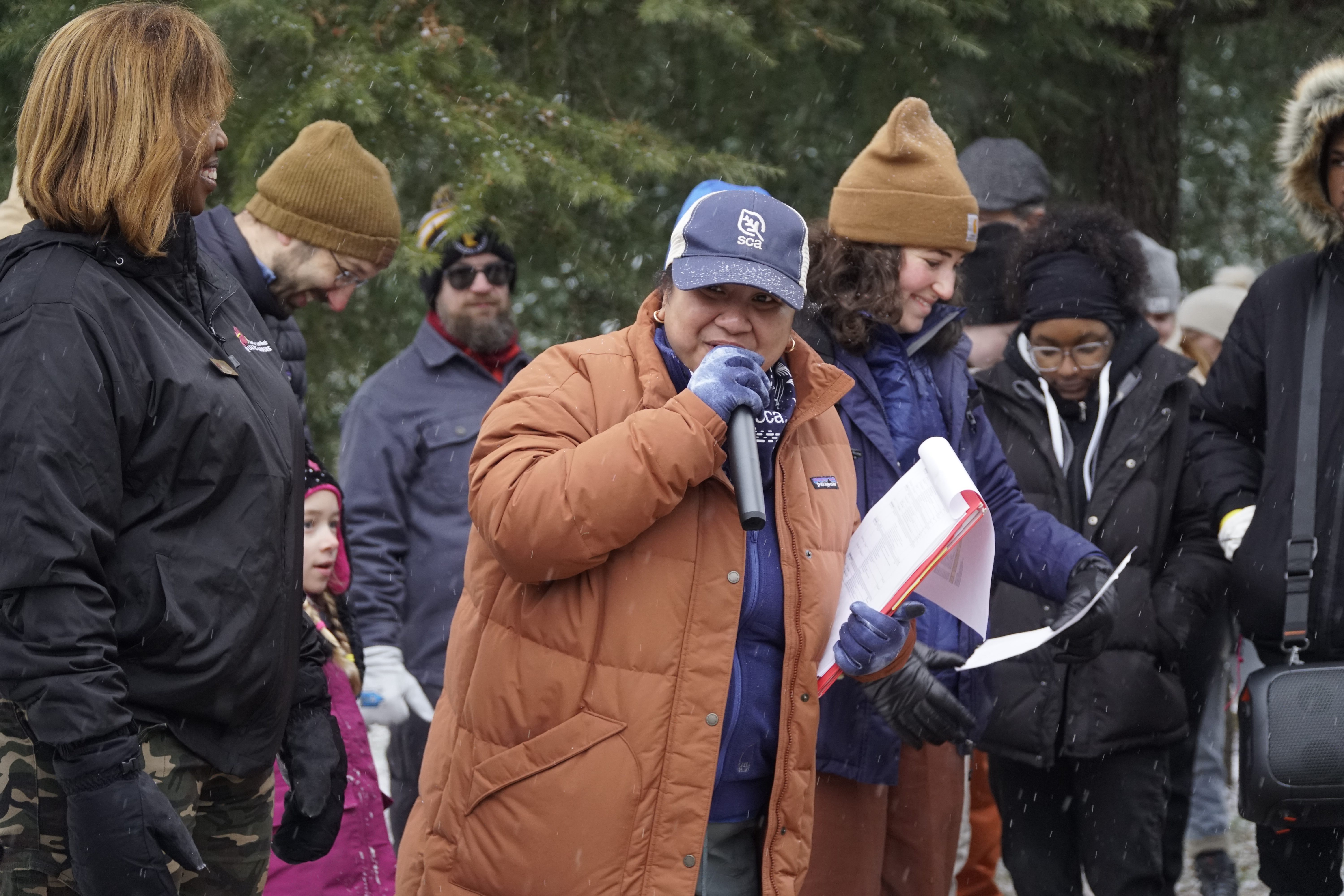 Opening statements for MLK Day at Kenilworth Aquatic Gardens.
