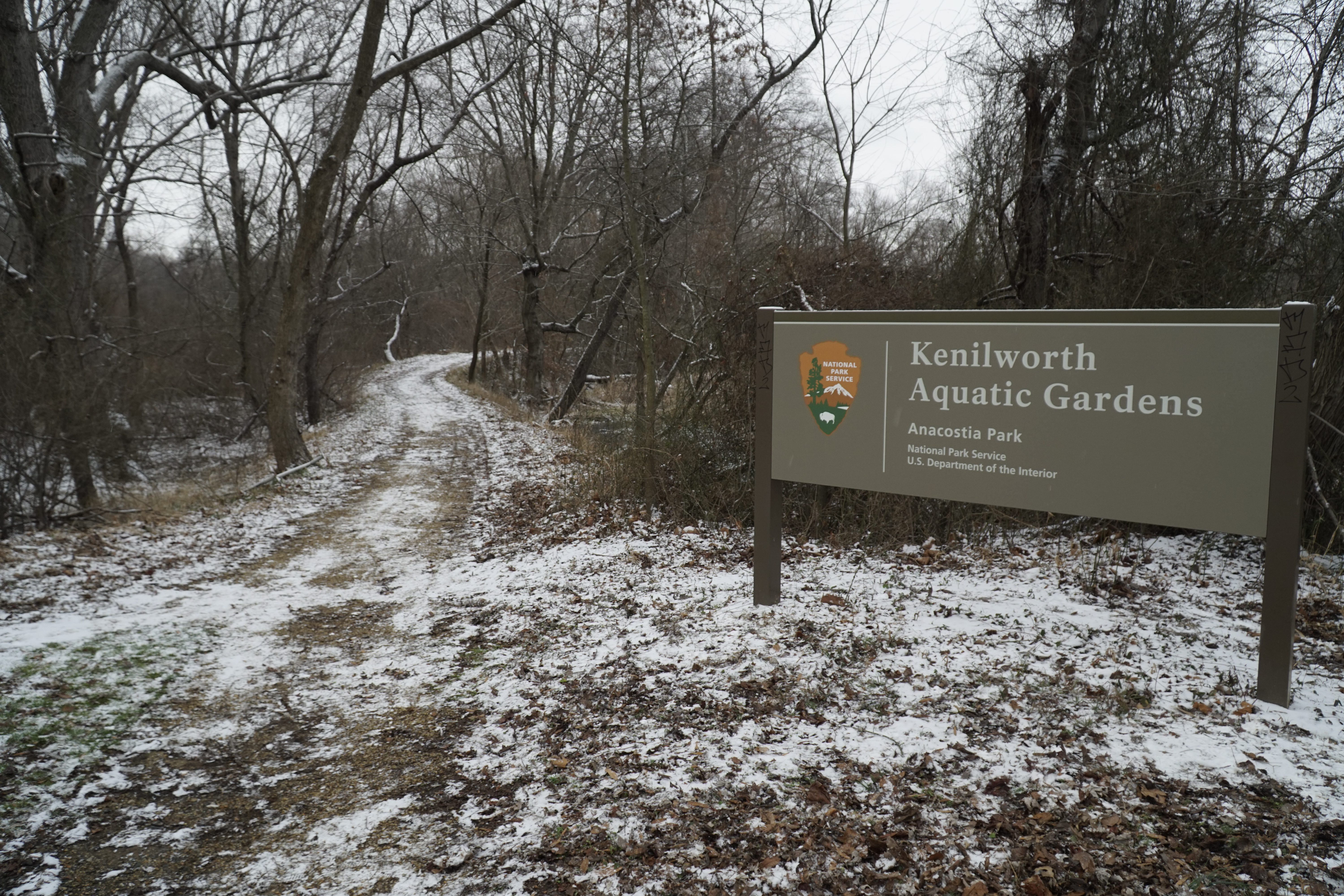 Kenilworth Aquatic Gardens Signage