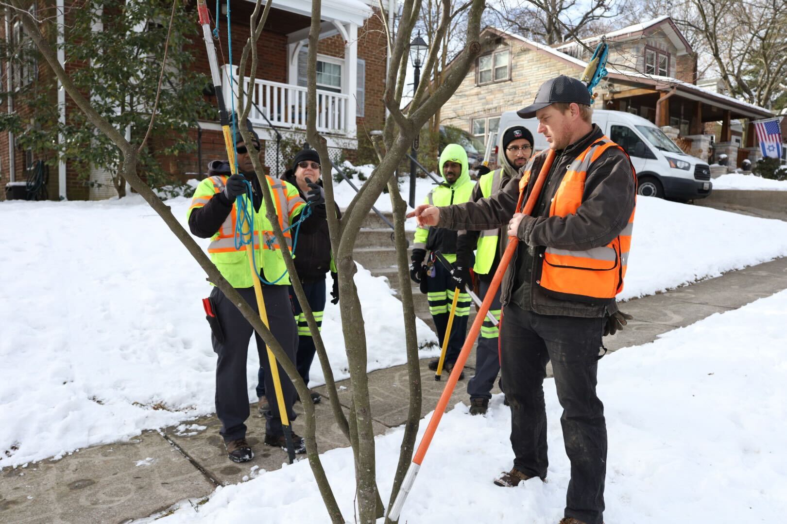 Pruning training with the city of Hyasttsville.