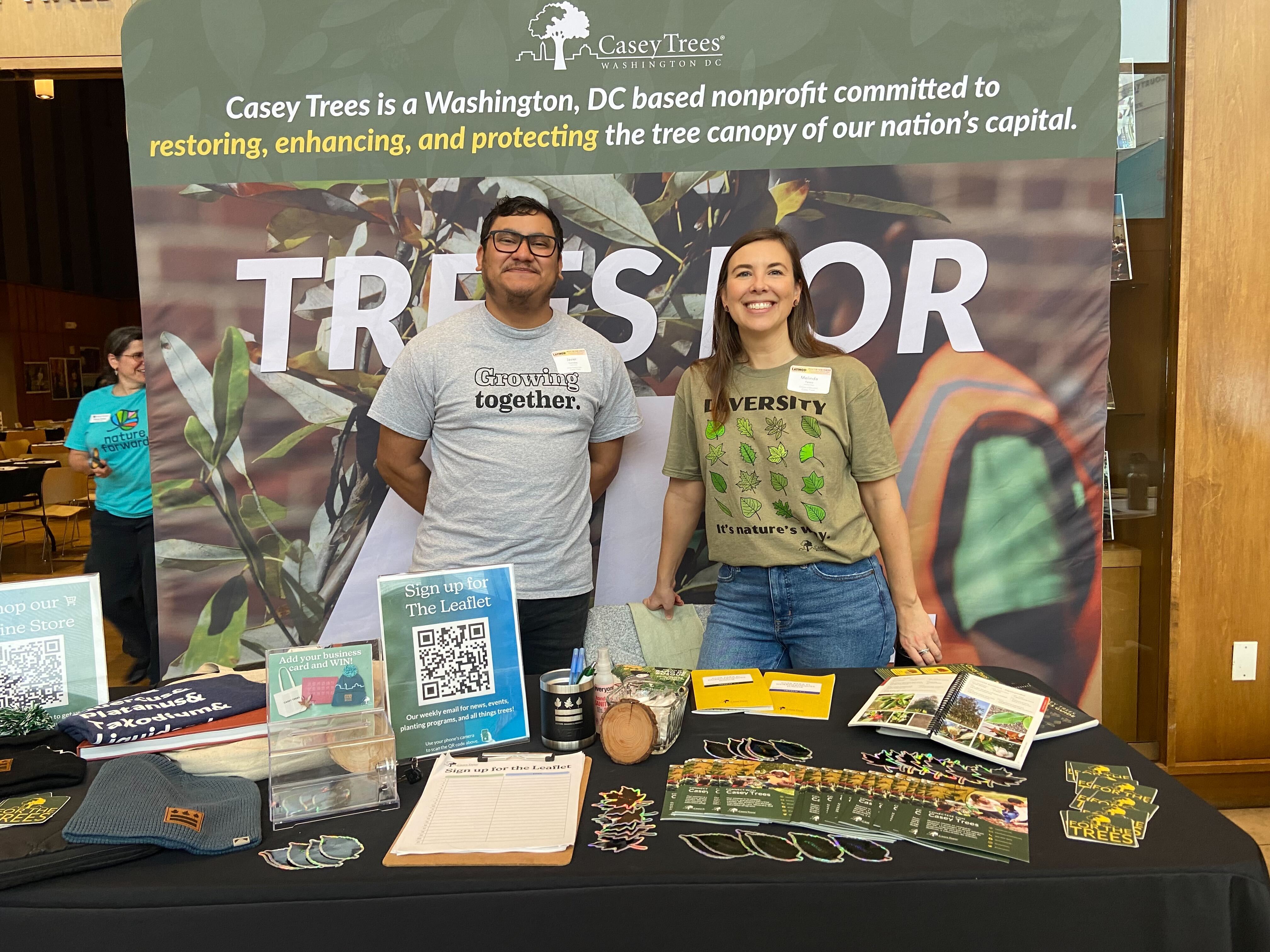 Tabling at Naturally Latinos