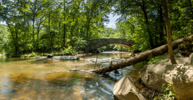 Boulder Bridge at Rock Creek Park