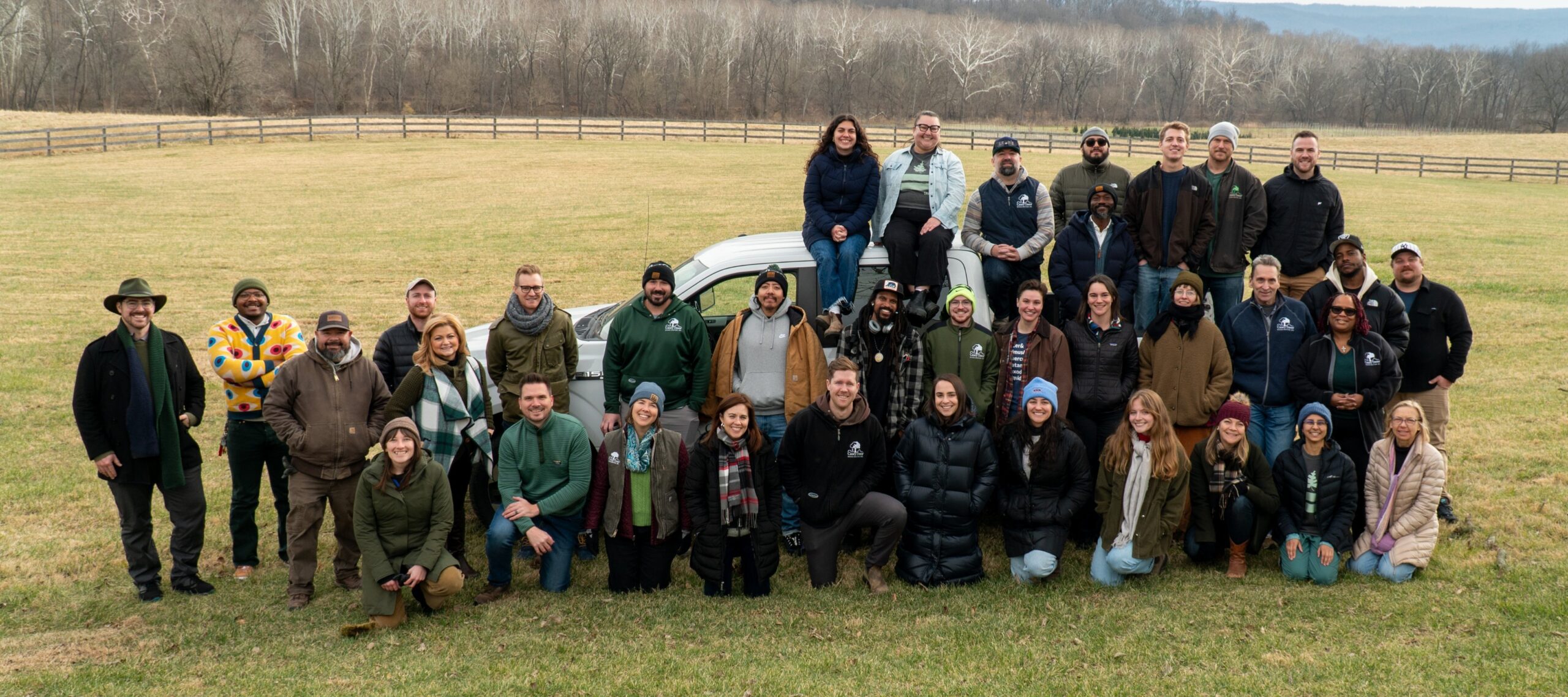 A staff photo of Casey Trees staff.