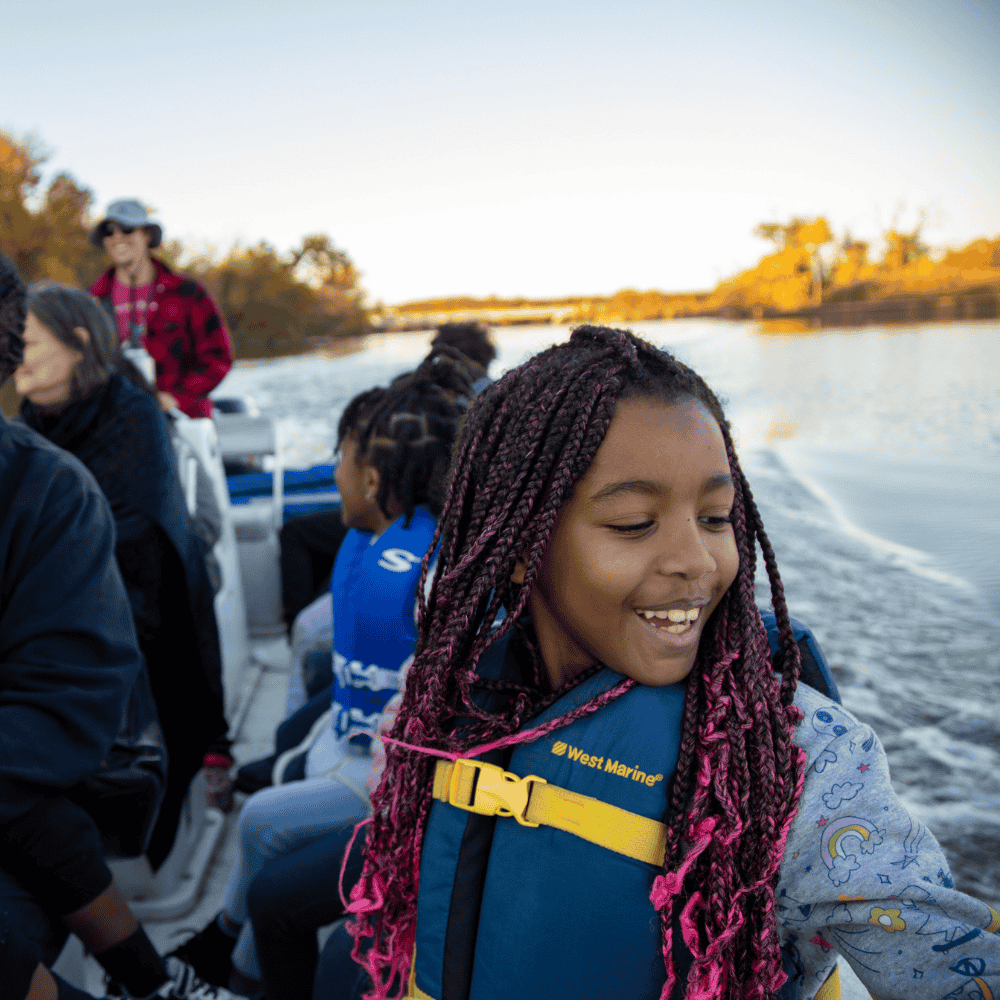 Boat tour on the Anacostia River